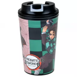 Термостакан с клапаном Demon Slayer: Nezuko картинка 374584 - МосИгра